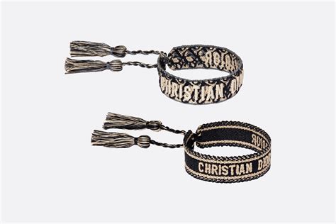 dior herrenarmband|christian Dior stoffarmband.